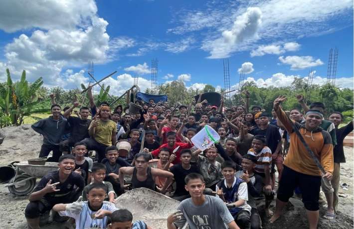 PEMBANGUNAN ASRAMA PUTRA PONDOK PESANTREN NURUL YAQIN JABAL FIIL